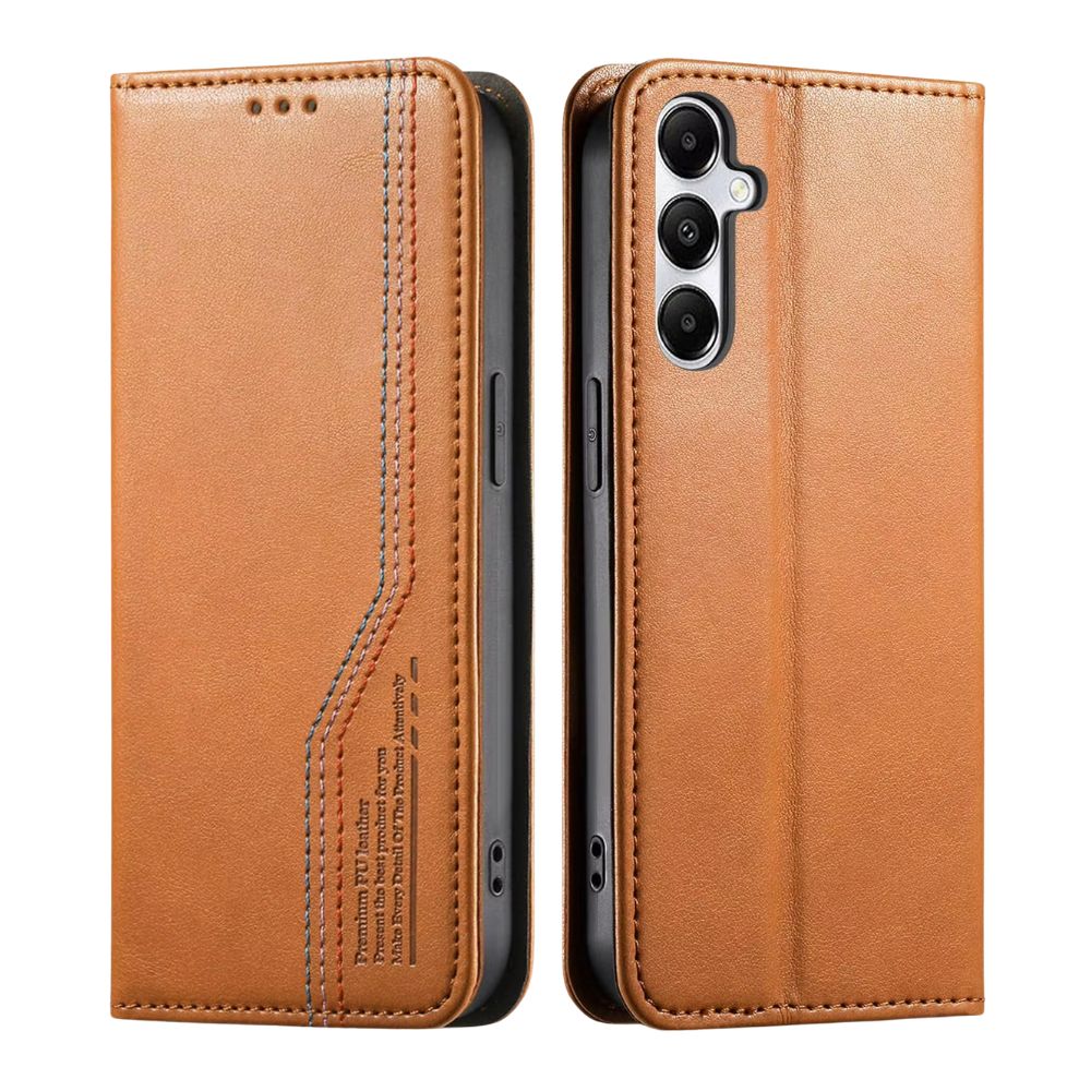 Certo Leather Wallet Flip Case For Galaxy A Series Brown