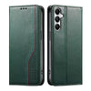 Certo Leather Wallet Flip Case For Galaxy A Series Green