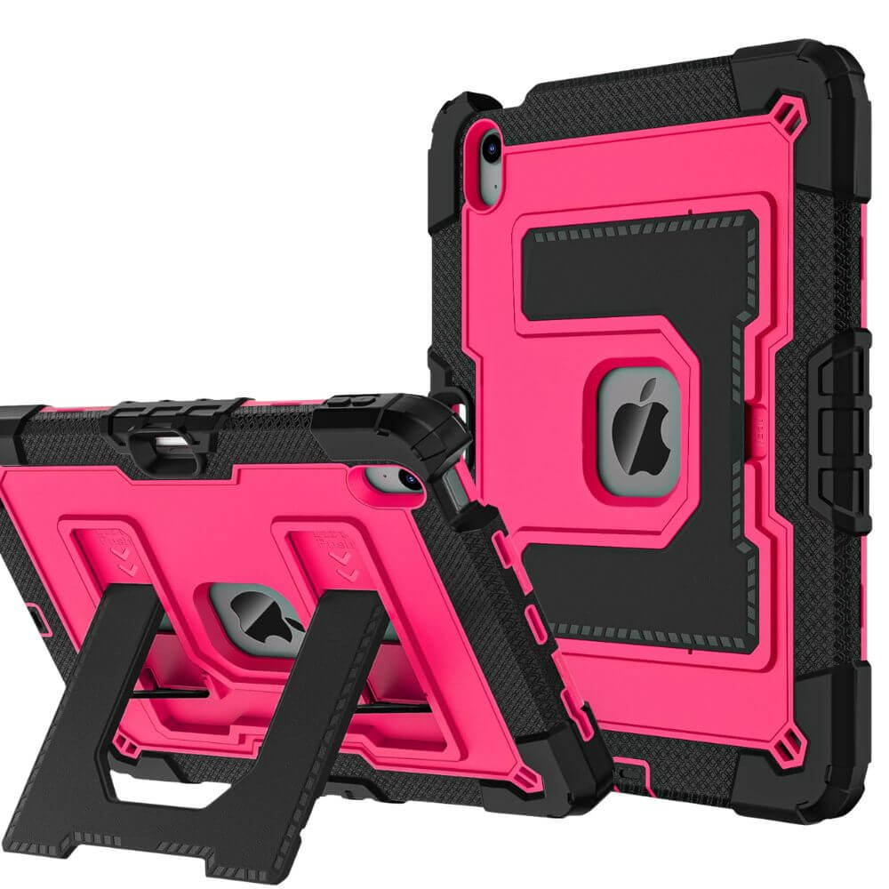 Defendo Heavy Duty iPad Case Black Pink