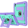 Defendo Heavy Duty iPad Case Purple Green