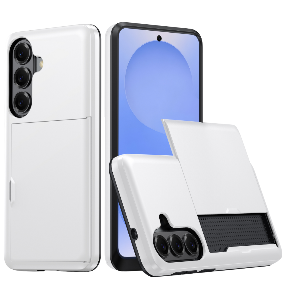 Everto Military Grade Slide Wallet Case With Card Slot For Galaxy S25 Series