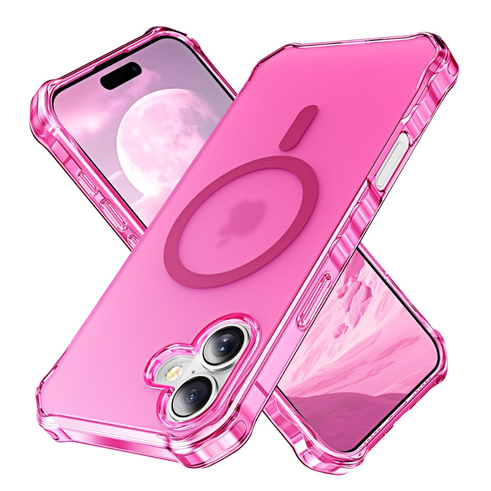 Firmo Slim Shockproof MagSafe iPhone Case Rose Red iPhone 17