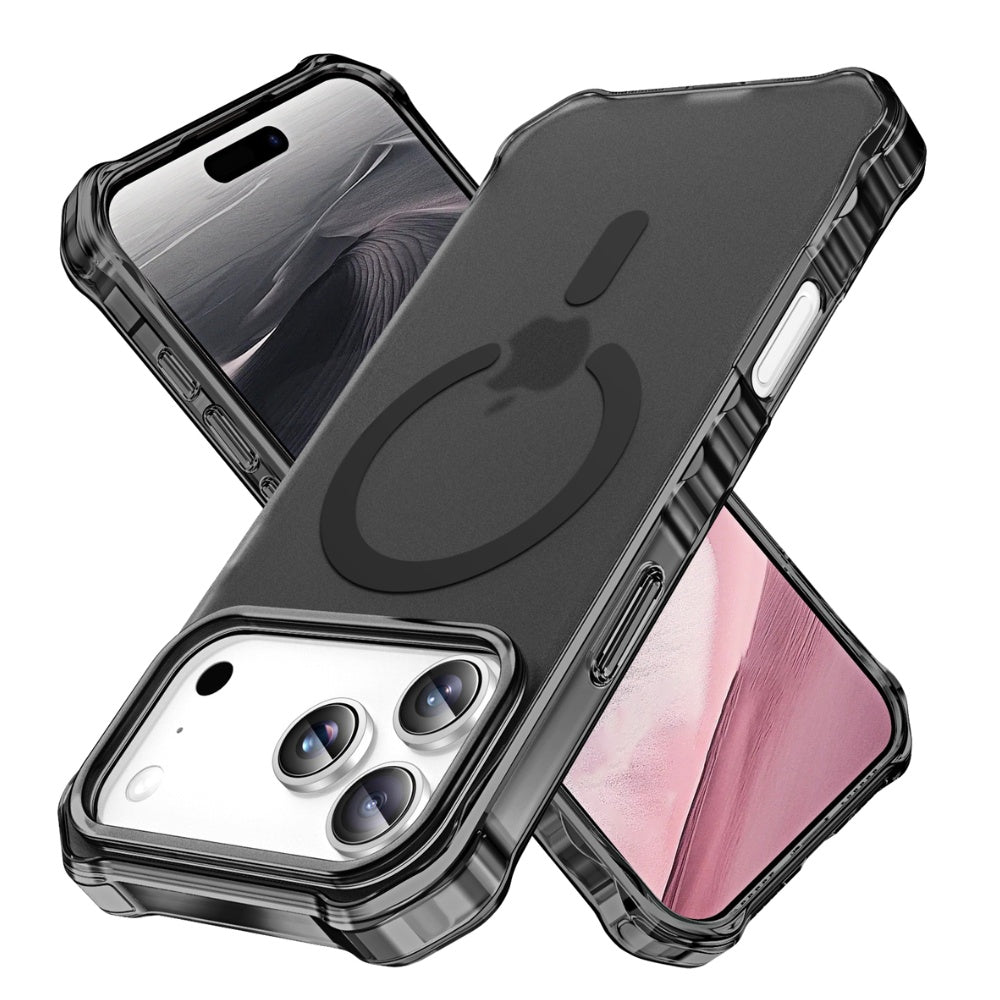 Firmo Slim Shockproof MagSafe iPhone Case Black