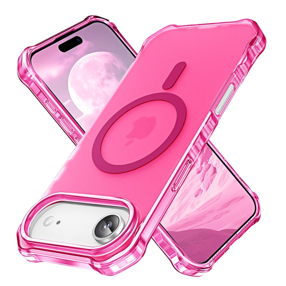 Firmo Slim Shockproof MagSafe iPhone Case Rose Red iPhone Air