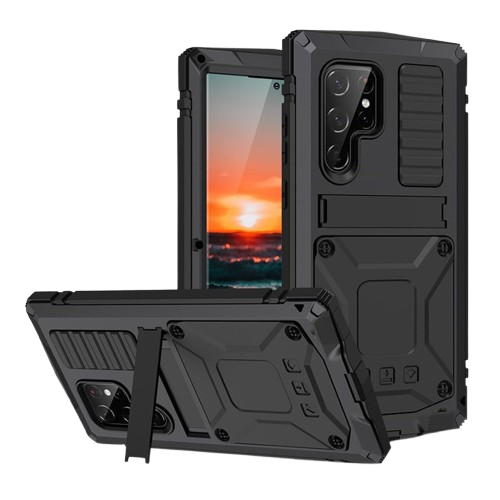 Fortis Rugged Armor Phone Case for Samsung Galaxy Black