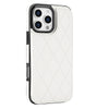 Tempero Leather Flip Wallet Case for iPhone Series 15-17 White