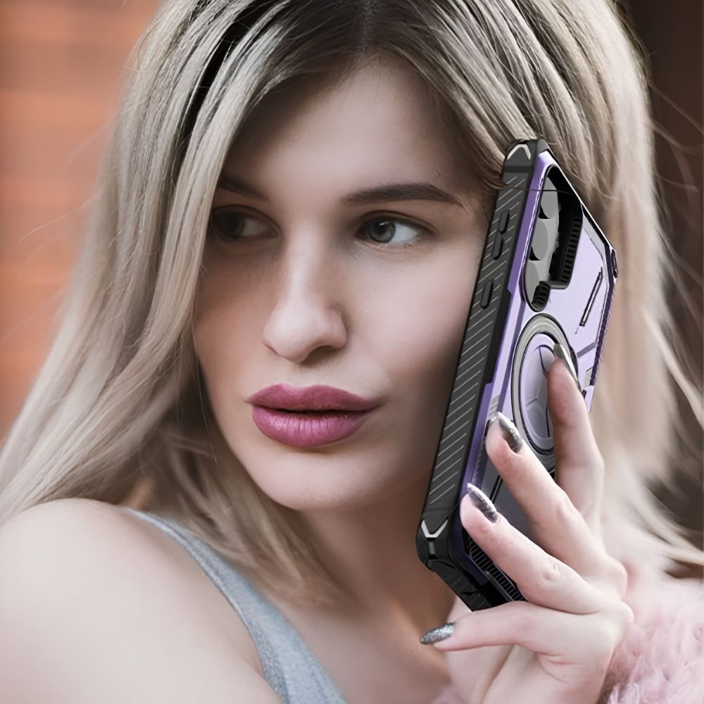 Leonis Shockproof Galaxy Case With Kickstand