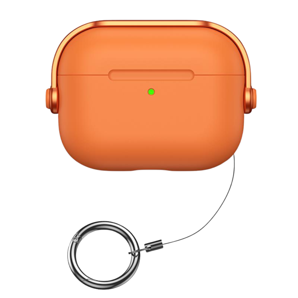 Luere for Shockproof Protective AirPods Case Orange