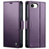 Nimia Leather Magnetic Case With Card Slots Purple