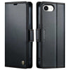 Nimia Leather Magnetic Case With Card Slots Black