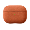 Novus Alcantara AirPods Case Orange
