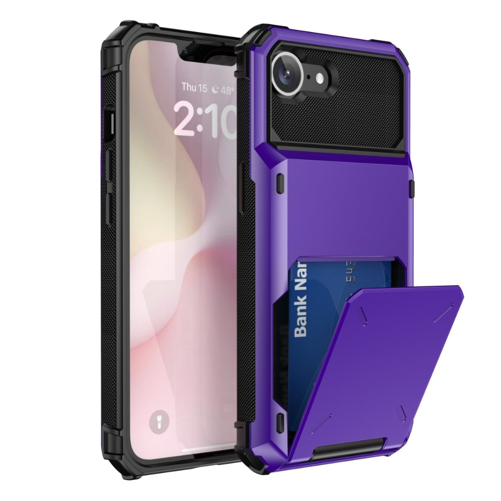 Orbit Shockproof iPhone Wallet Case For 14-17 Series