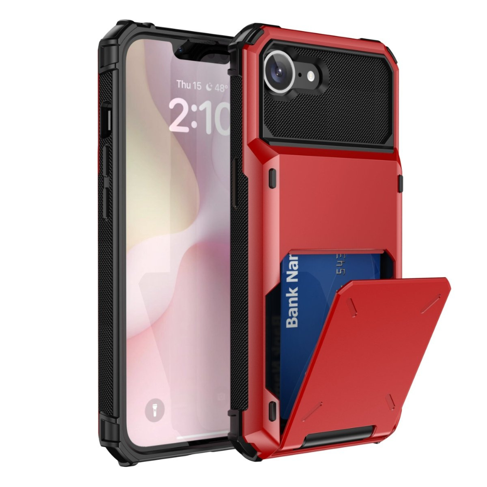 Orbit Shockproof iPhone Wallet Case For 14-17 Series