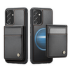 Pario Magnetic Leather Wallet Case For Galaxy A Series With Detachable Card Holder