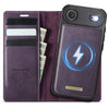 Quae Leather Flip MagSafe Wallet iPhone Case