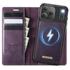Quae Leather Flip MagSafe Wallet iPhone Case