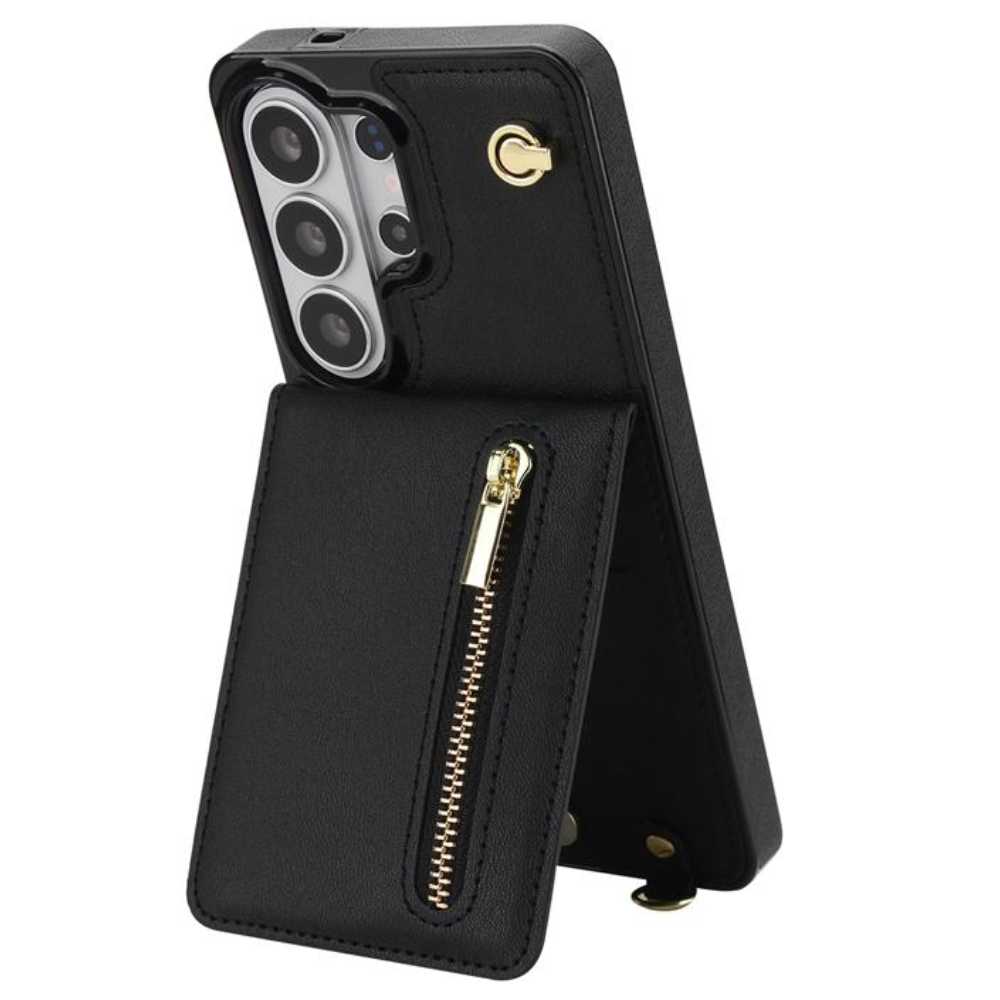 Mitis Crossbody Galaxy Leather Case With Stand