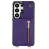 Mitis Crossbody Galaxy Leather Case With Stand Purple Galaxy S26 Ultra