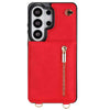 Mitis Crossbody Galaxy Leather Case With Stand Red Galaxy S26 Ultra
