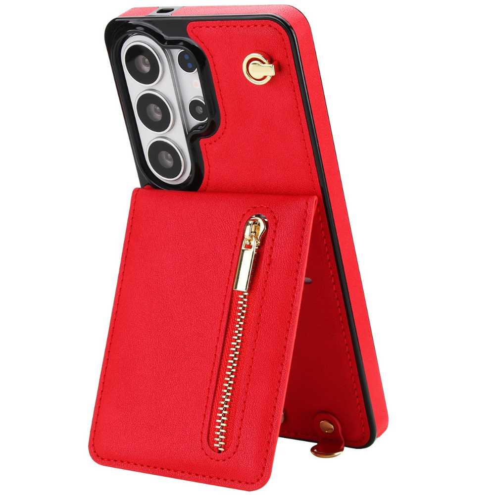 Mitis Crossbody Galaxy Leather Case With Stand