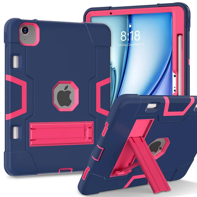 Aratri Heavy Duty Shockproof Protective Case with Built-in Kickstand For iPad Air