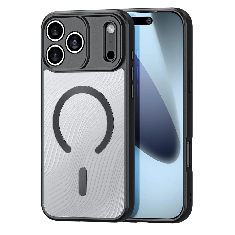 Uredo Slim Shockproof MagSafe iPhone Case Black Frame