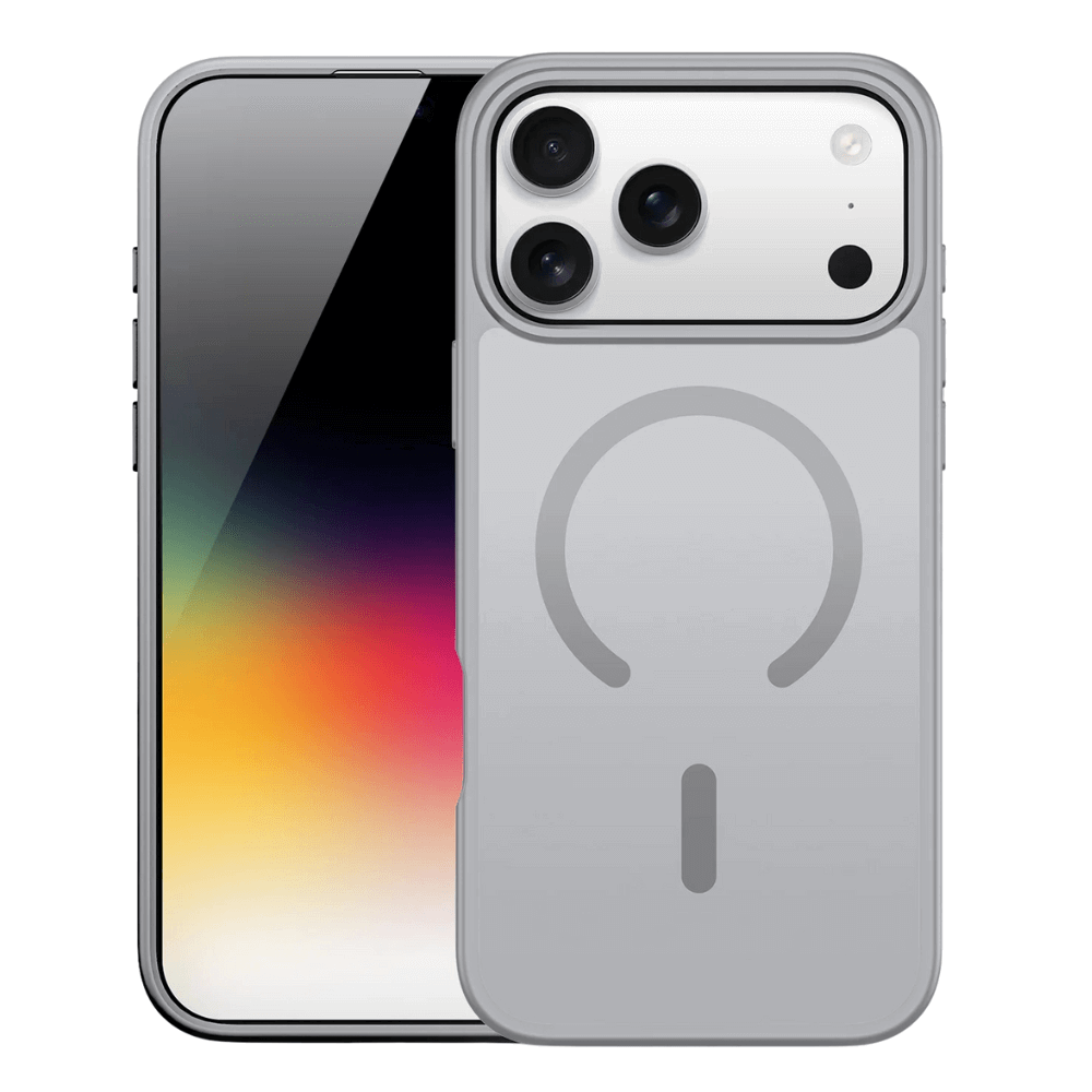 Valeo Slim Shockproof MagSafe iPhone Case Grey