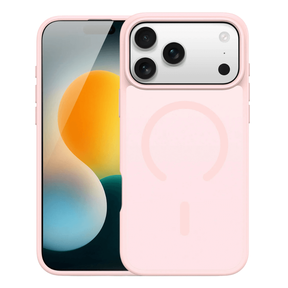 Valeo Slim Shockproof MagSafe iPhone Case Pink