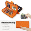 Acceptus Quilted Leather Wallet Case For iPhone 15-17