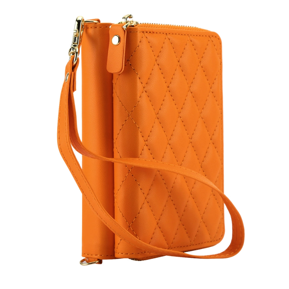 Acceptus Quilted Leather Wallet Case For iPhone 15-18