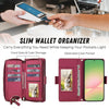 Aestus Quilted Leather Wallet Case for Galaxy A Series