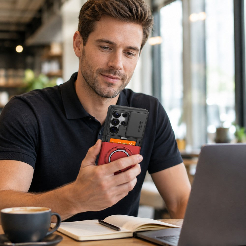 Aevum Shockproof Case With Kickstand For Galaxy S Series