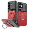 Aevum Shockproof Case With Kickstand For Galaxy S Series Red