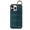 Alveus Leather iPhone Case With Metal Buckle and Pleated Wrist Strap