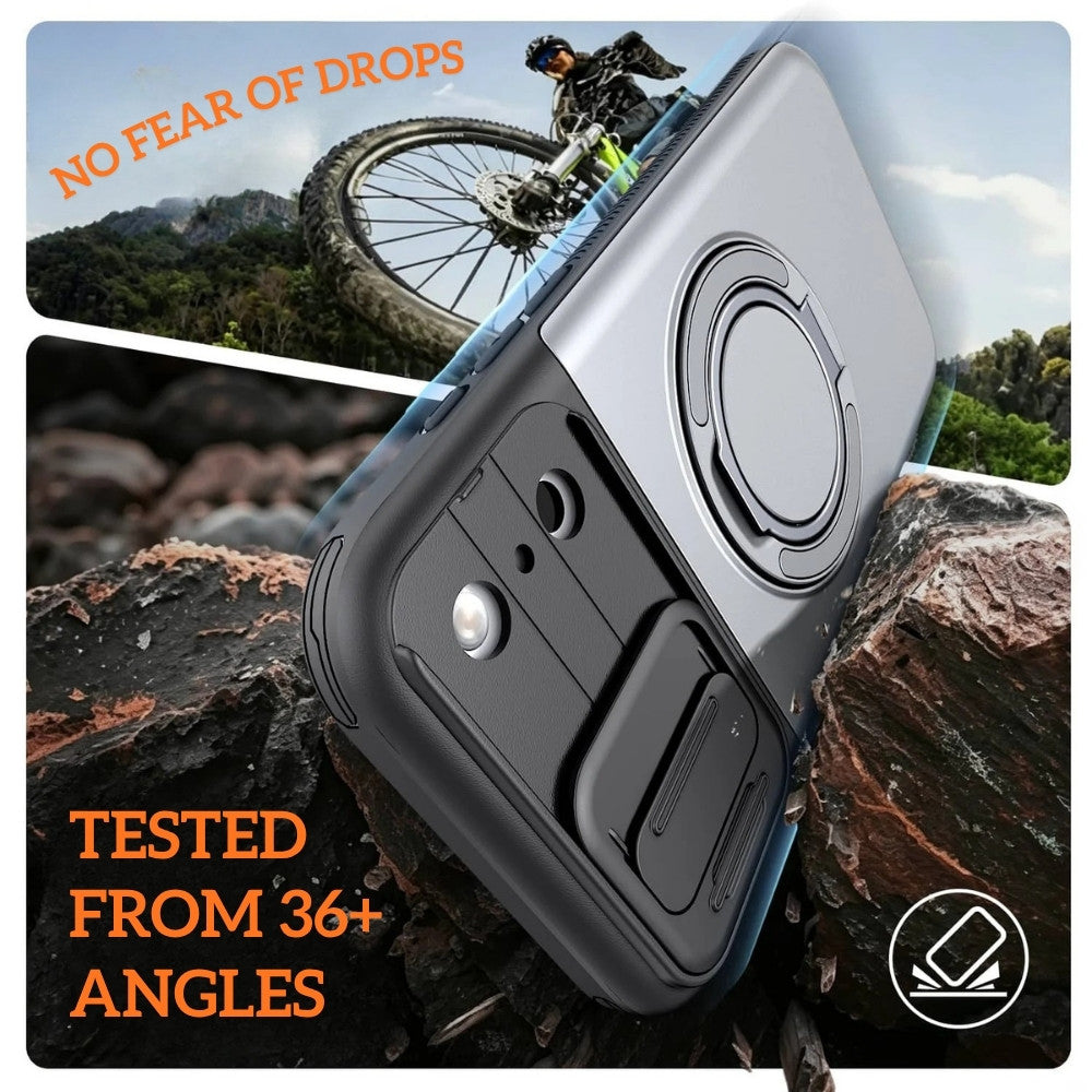 Aurum Shockproof iPhone Case With Kickstand