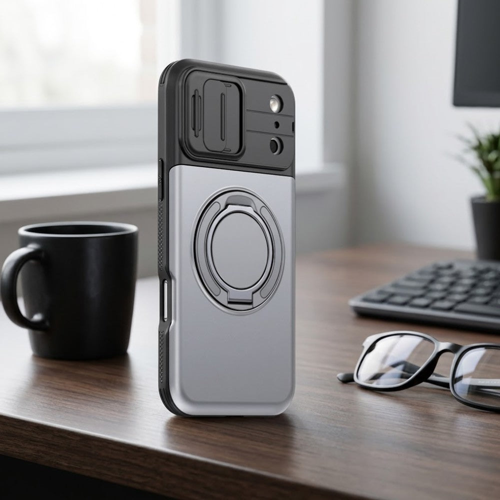 Aurum Shockproof iPhone Case With Kickstand