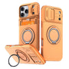 Aurum Shockproof iPhone Case With Kickstand Orange