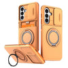 Avoco Shockproof Galaxy Case With Kickstand Orange