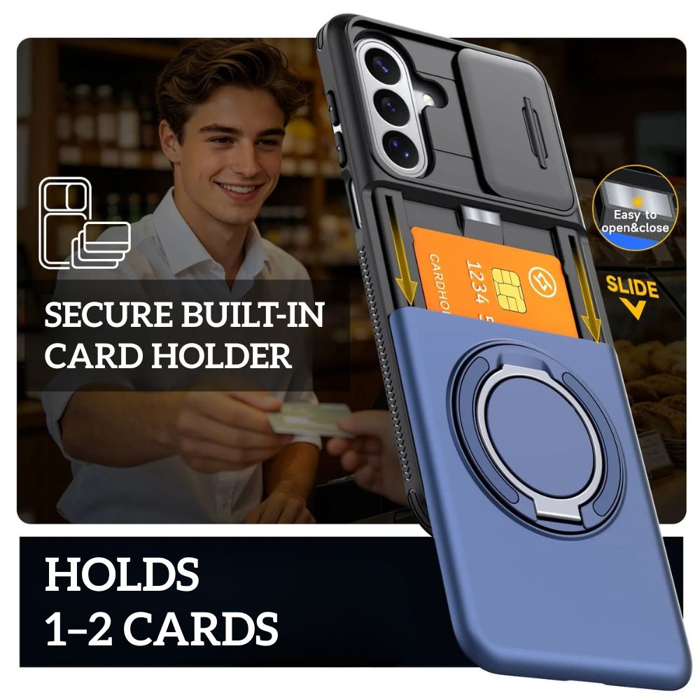 Avoco Shockproof Galaxy Case With Kickstand