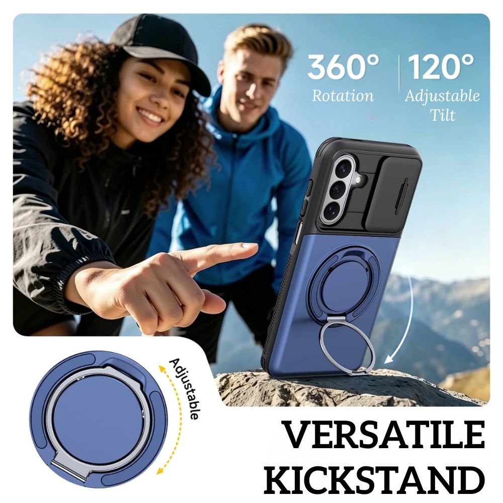 Avoco Shockproof Galaxy Case With Kickstand