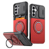 Avoco Shockproof Galaxy Case With Kickstand Red
