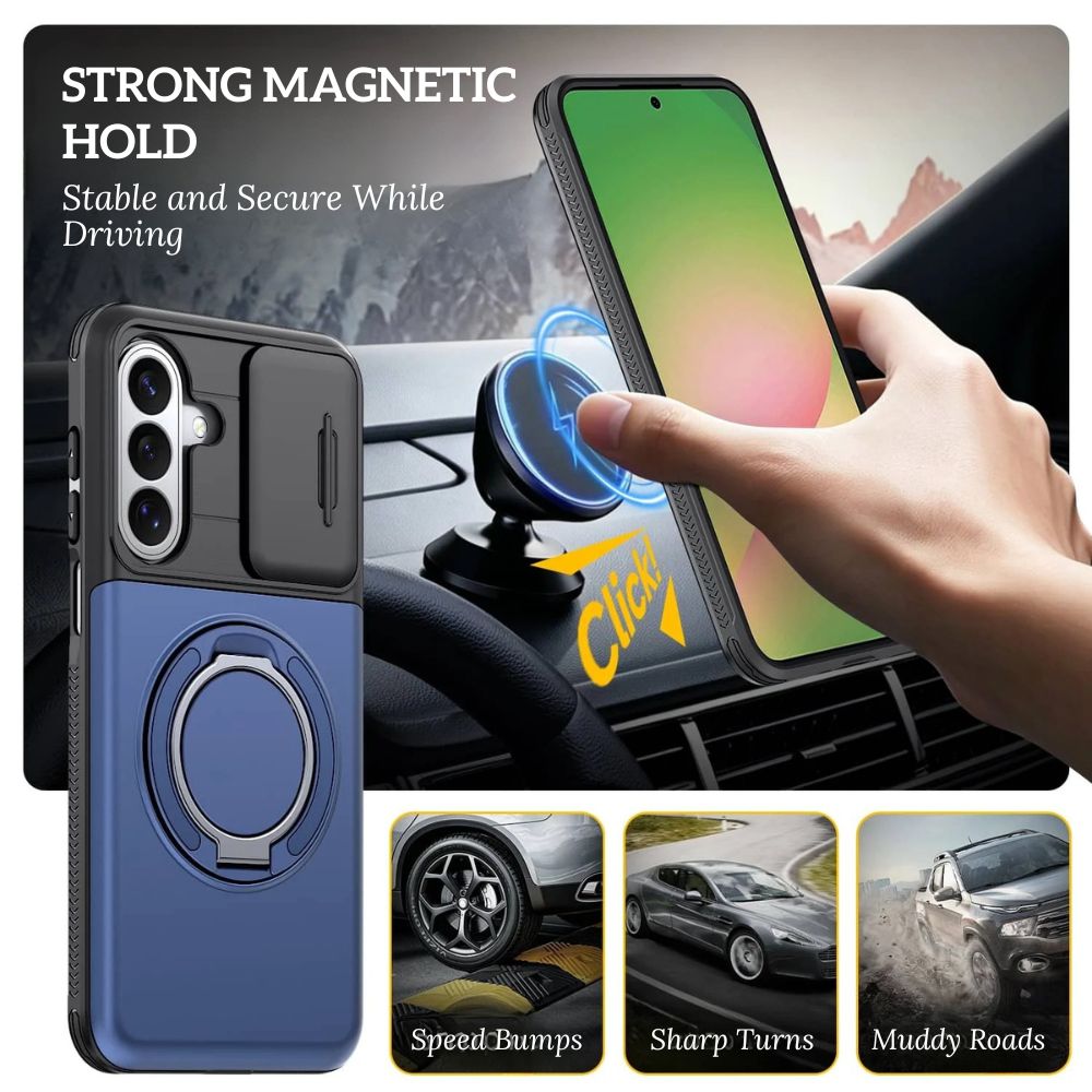 Avoco Shockproof Galaxy Case With Kickstand