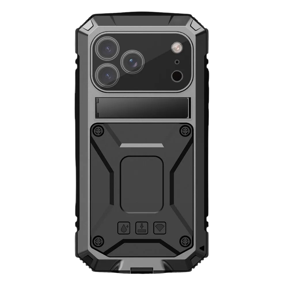 Thor Shockproof iPhone Case With Kickstand Black iPhone 17 Pro Max