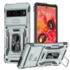 Dare Armor Case with Sliding Camera Lens Protector for Google Pixel Silver