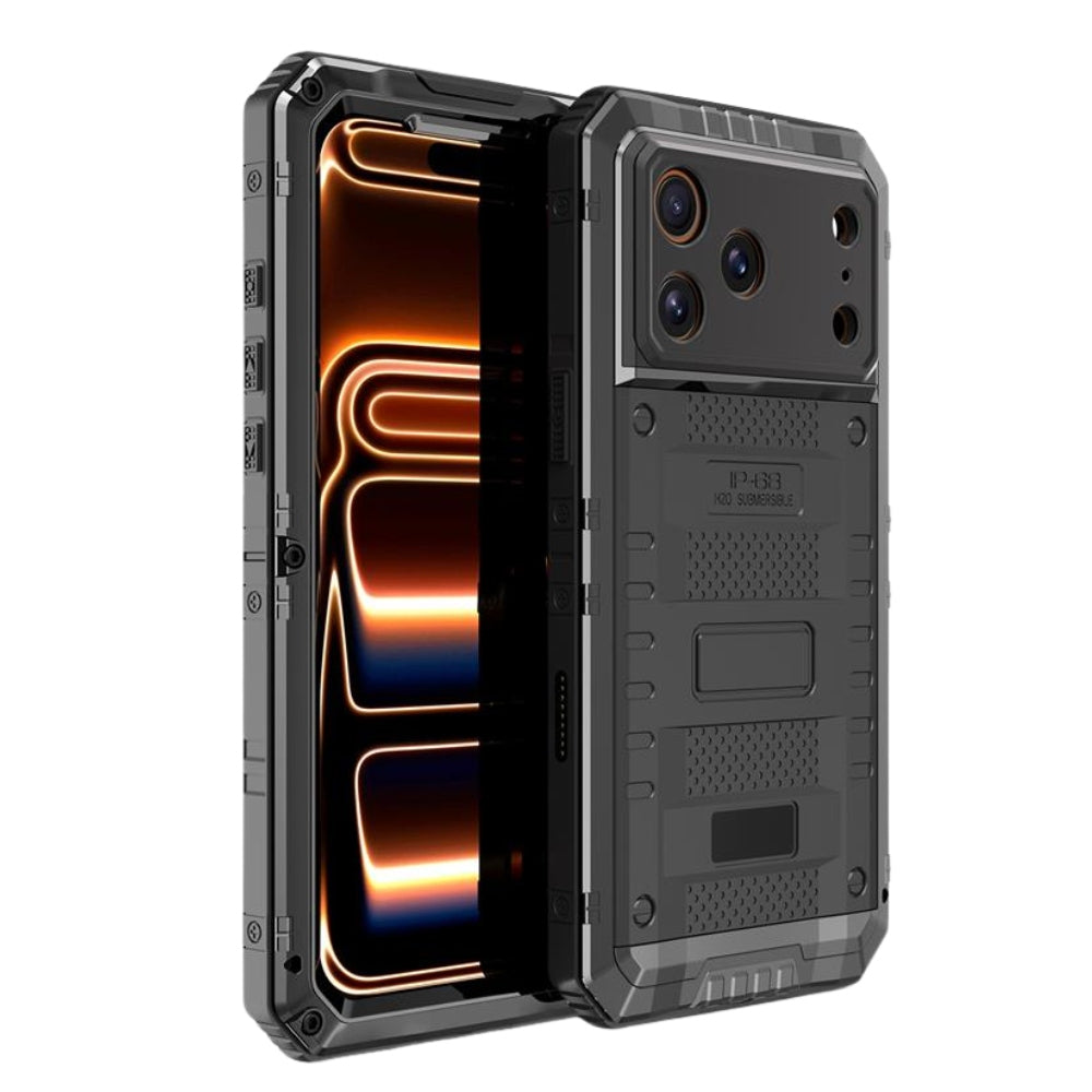 Celare Waterproof Armor iPhone Case Black