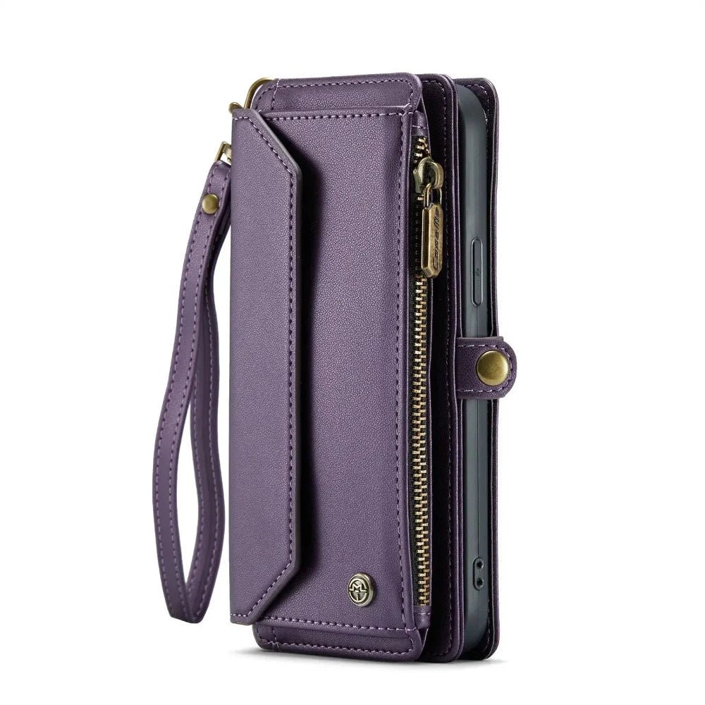 Cervus RFID Blocking Wallet Case With Crossbody Strap And Lanyard