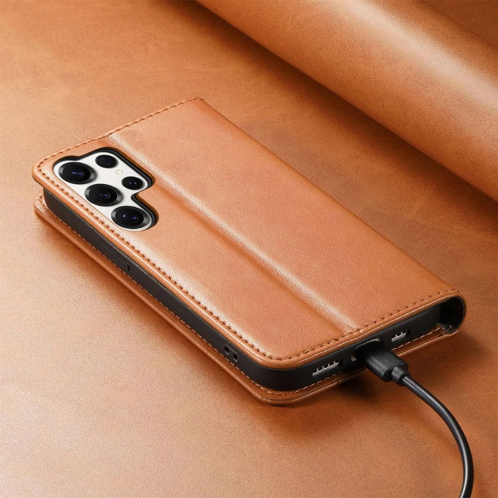 Ceteri Leather Wallet Flip Case For Galaxy S Series
