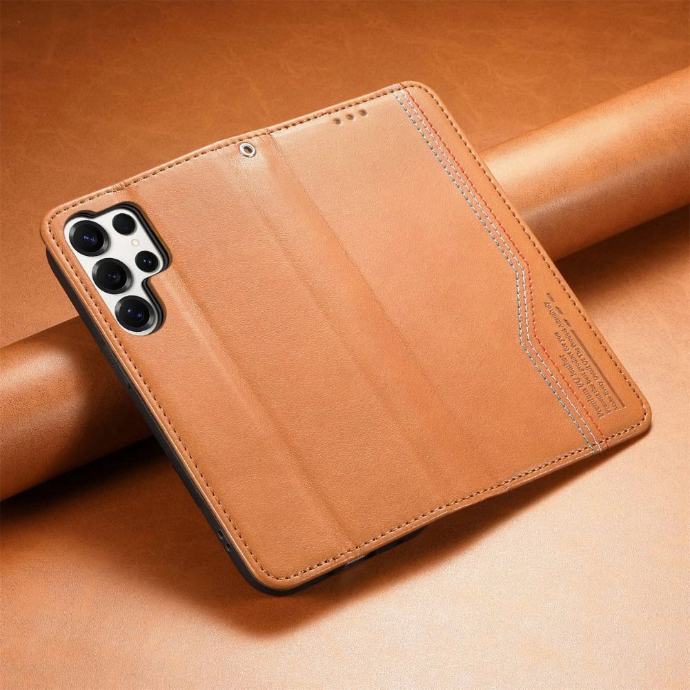 Ceteri Leather Wallet Flip Case For Galaxy S Series
