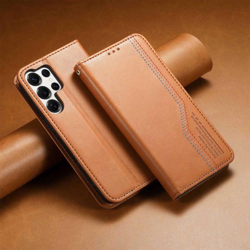 Ceteri Leather Wallet Flip Case For Galaxy S Series