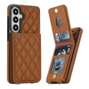 Cibo Leather Wallet Case For Galaxy A Series With Card Holder Brown